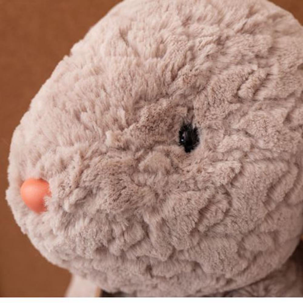 35CM Bunny Plush Toy Curly Tag Small Bear Puppy Kawaii Soft Full Animal Doll Festival Gift For Children Birthday Gift