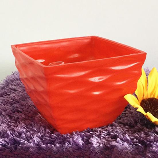 2Pcs Flower Pot Creative Shape High Hardness Plastic All-Purpose Thickened Flower Pot Desktop Ornament for Home