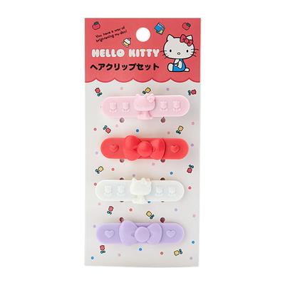 Hello Kitty Hair Clip Set (Fashionable Accessories, Always Sanrio) 750077