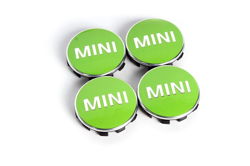 Genuine MINI Colored Center Cap Apple [MINI Accessories] (Color Green)