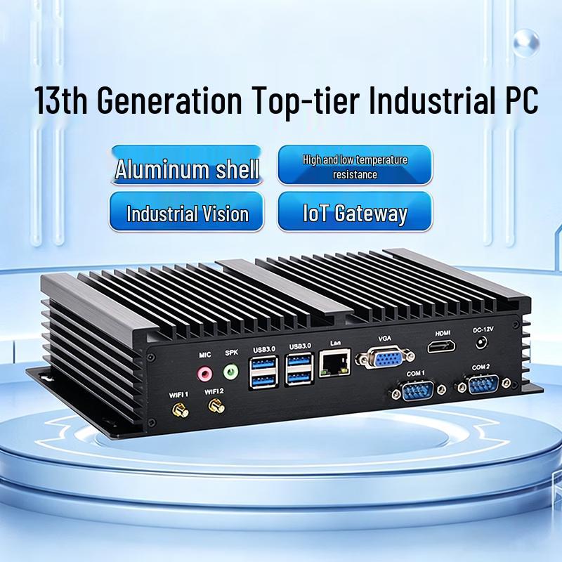 Zhanmei GK3000 Fanless Industrial Mini PC i5-1335U with WiFi (CN version)