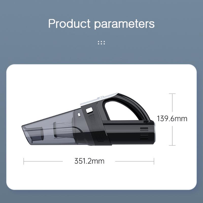 12000Pa Wireless Vacuum Cleaner Powerful Cyclone Suction Home Handheld Vacuum Cleaning Brushless Vacuum Cleaner Home Pet Hair