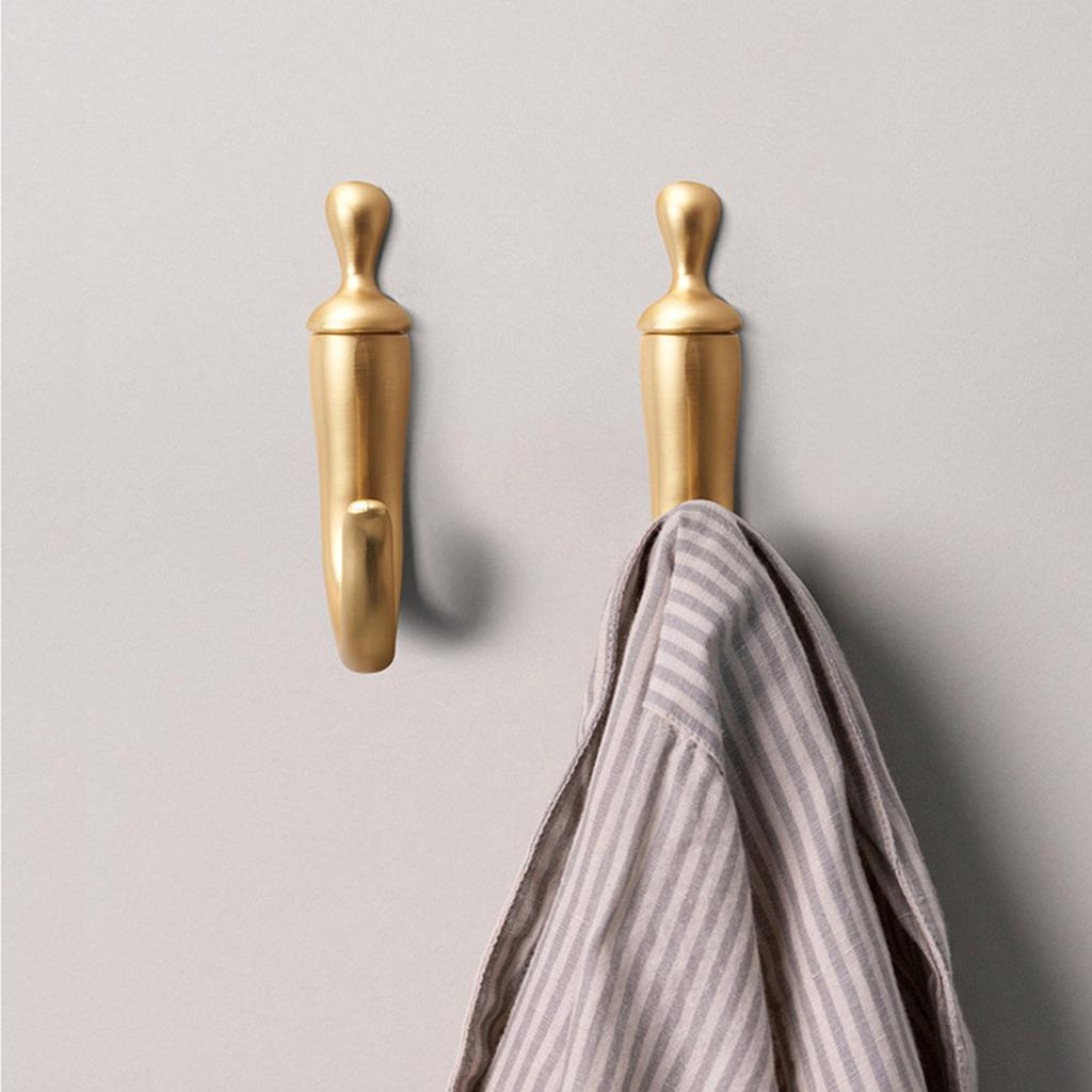 Practical Chili Wall Mount Hook For Keys Jackets Hats Storage Zinc Alloy Decorative Practical Hanger For Home