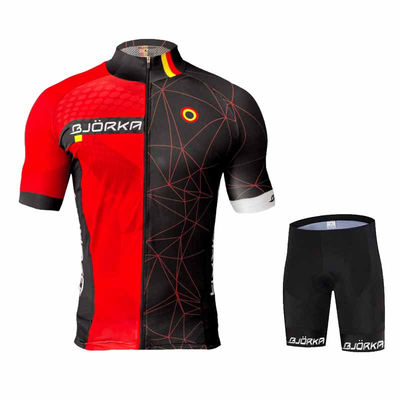 2026 Summer Breathable Cycling Suit Set Short Sleeves Bib Shorts Set Maillot Ciclismo Men Roadbike Mtb Team Bike Clothing Bicycle Wear