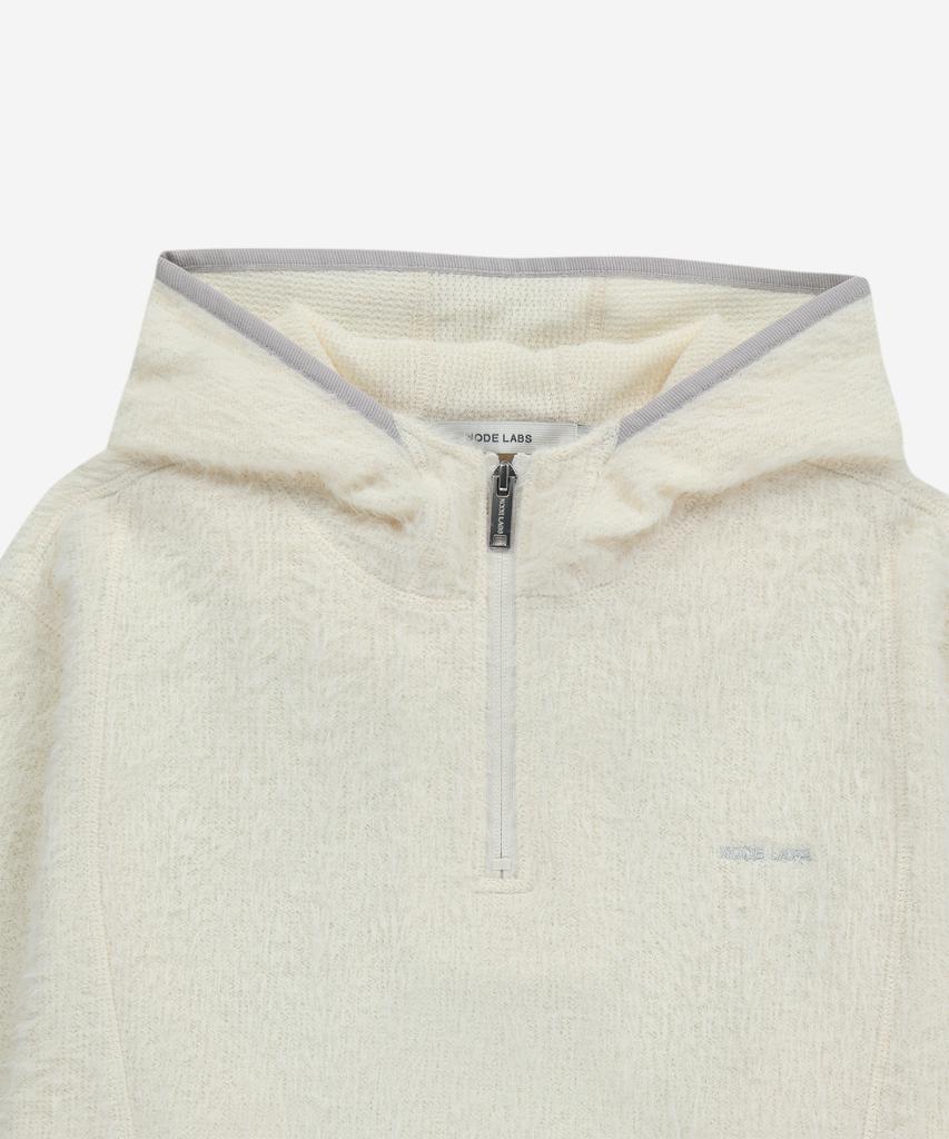 Dev:8 Light Fleece Hoodie_Ivory