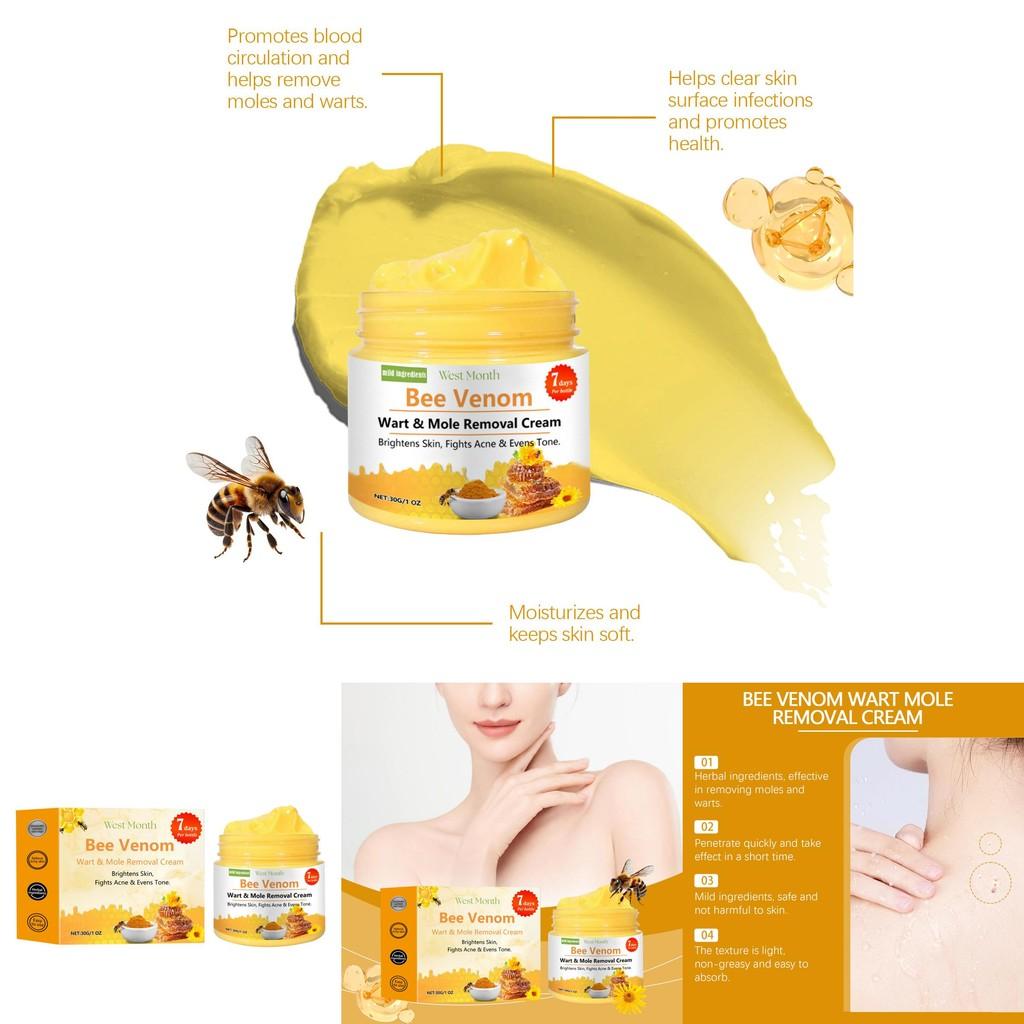 Premium West Month Bee Venom Care Cream For Gentle Skin Cleansing And Smoothness