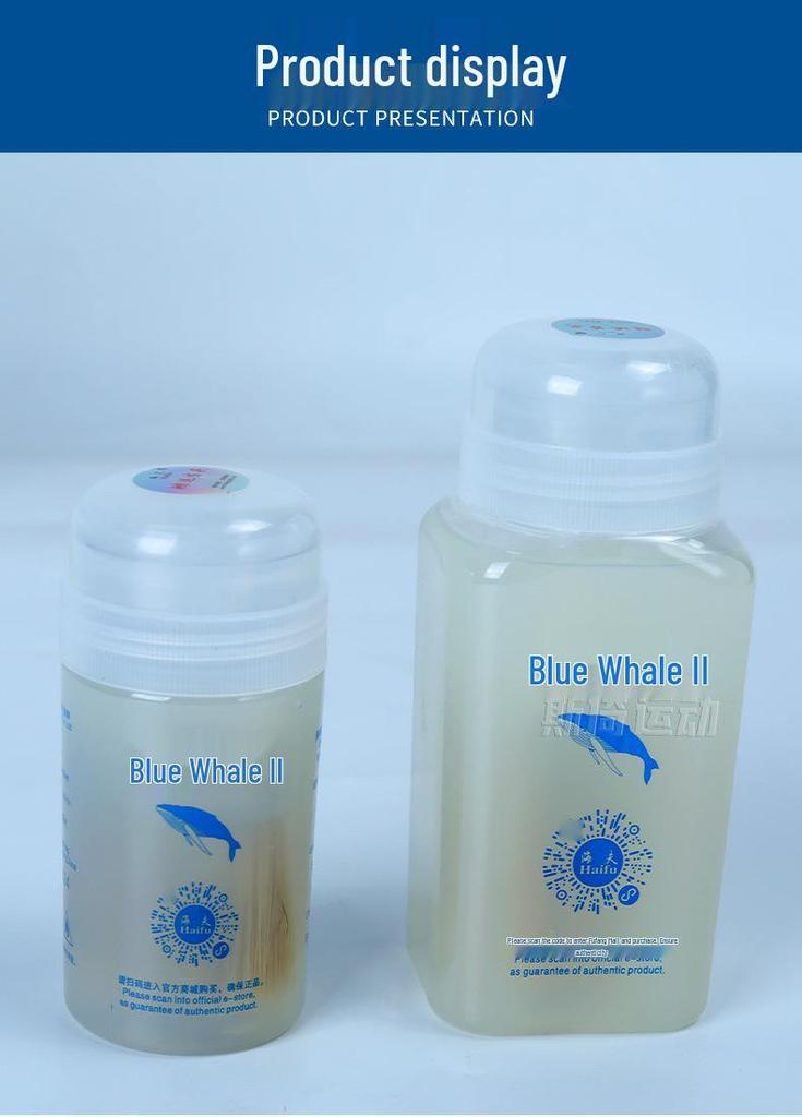 Haifu Blue Whale 2nd Gen Organic Table Tennis Glue - Professional Water-Soluble Adhesive