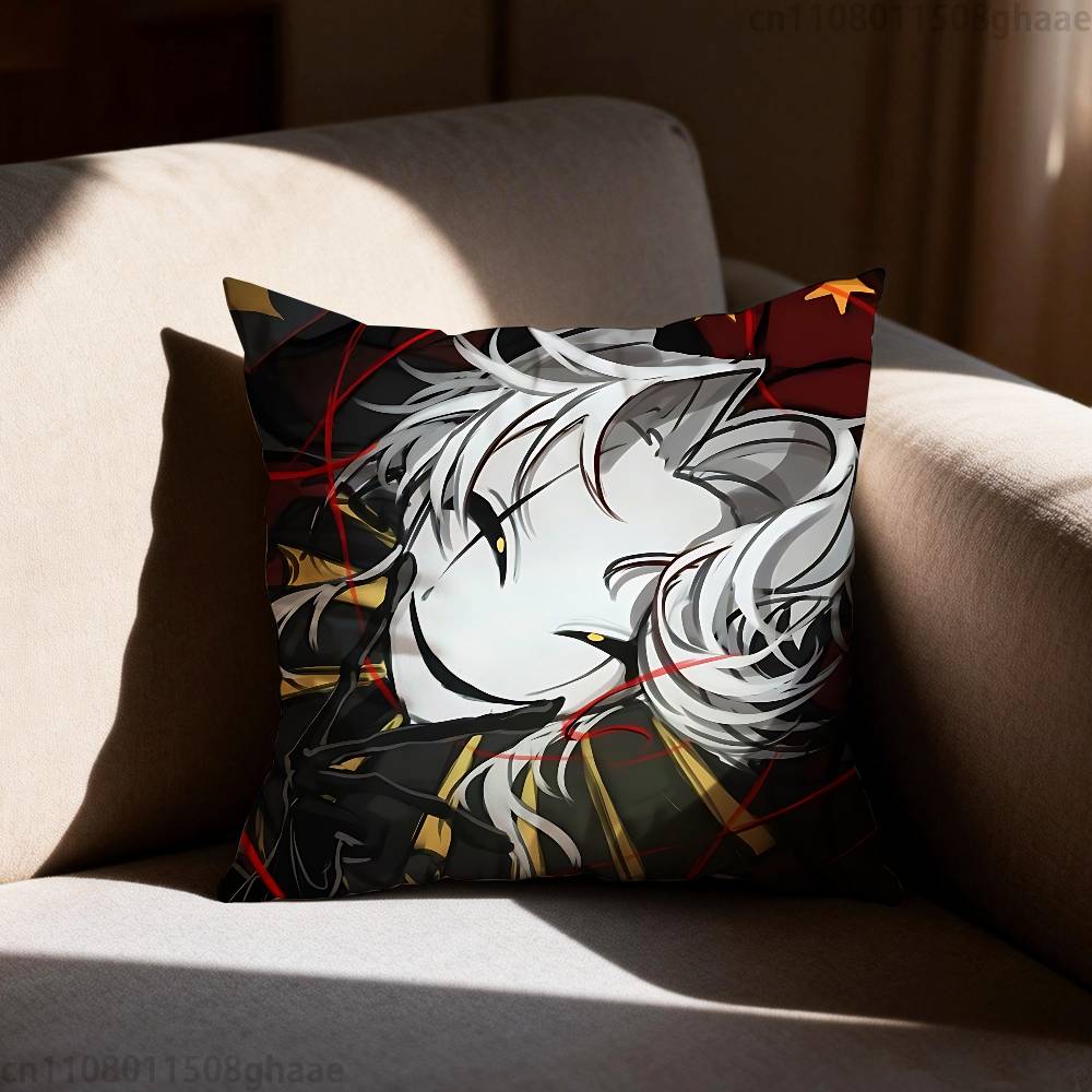 Game The Freak Circus Pillow Case Square DoubleSided Printing Short Plush Sofa Cushion Cover Bedroom Bedside Pillow