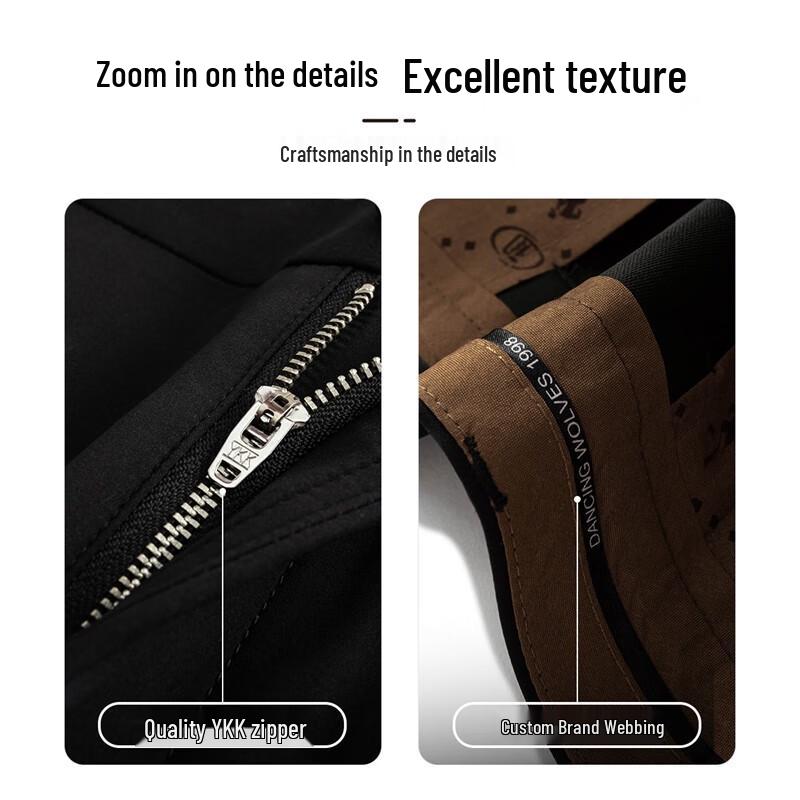 Men's Wrinkle-Resistant Business Casual Trousers