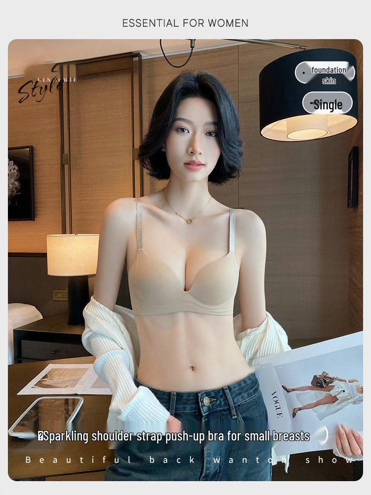 2026 Seamless Red Push-up Bra for Small Bust - Sexy, Soft, Comfortable, Wire-free
