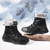 TUINANLE Ladies' Winter Plush Boots Anti Slip Thick Wool Lined High Top Snow Boots with Thick Sole Suitable for Outdoor Activities