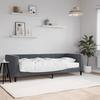 VidaXL Daybed with Mattress, Sofa Bed, Guest Bed, Bedroom Furniture Living Room, Modern, Dark Grey 3196661
