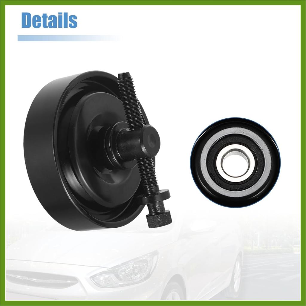 97834-29010 Car Drive Belt Tension Pulley for Hyundai Accent Elantra Tiburon Tucson 1995-2012 Belt Tensioner Idler Pulley 97834-29000 97834-22100