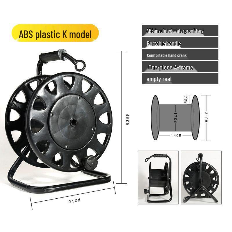 Portable Movable Cable Reel Winder and Roller Spool