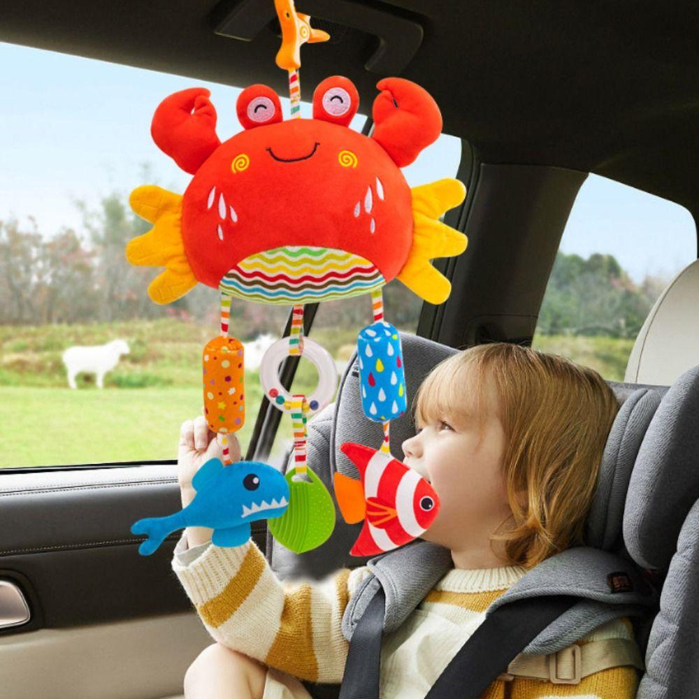 Grab Ability Training Baby Rattle Toys Cute Design Infant Crib Pendant  Newborn Crib