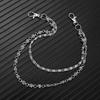 Hip Hop Punk Street Style Jeans Chain with Cross Decoration