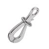 4in Quick Release Hook for Lifeboats 316 Stainless Steel Polished Antirust Boat Hardware Accessories