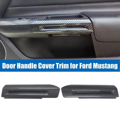 1 paire de garnitures de poignée de porte intérieure pour Ford Mustang 2015-2023