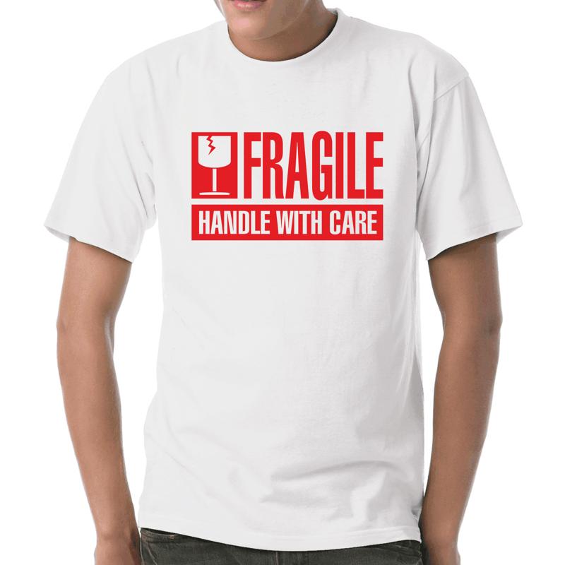 

Fragile Handle with Care Sayings Gift Funny Fun Comedy Saying T Shirt 5XL різнокольоровий