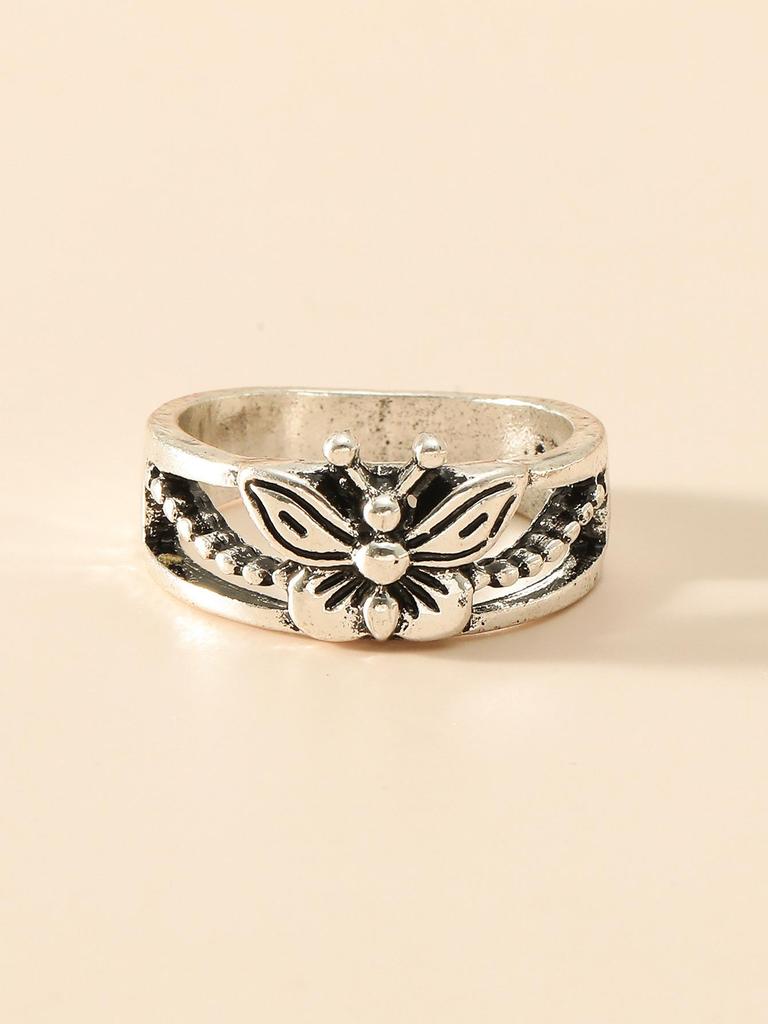Retro Butterfly Ring: European & American Fashion Trend