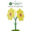 Verrückter Sprinkler in Blumenform, tanzende Gänseblümchen-Sprinkler, 360 Grad rotierender Wasserstrahl für Hof, Rasenbewässerung, Gartendekoration