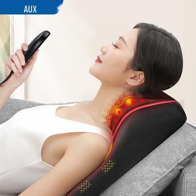 AUX Neck & Shoulder Massage Pillow with Heat CN Plug (adapter Included)