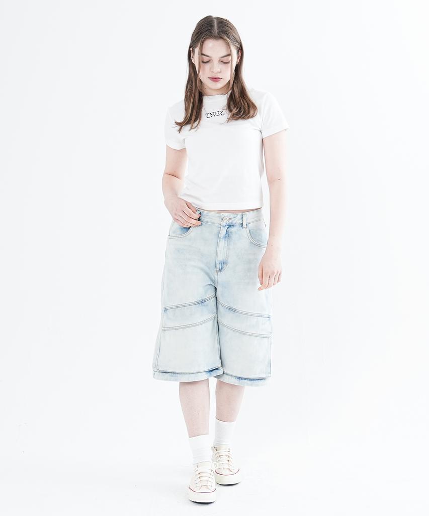Jenyujeu Heritage Crop Top - White