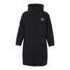 MLB Base Logo Down Jackets Unisex Black Hooded Moderate Other 3ADJJ0516-50BKS