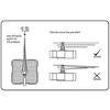 Clock Mechanism Hands Replacement Repair Tool Kit Machine Clock Arms Kits