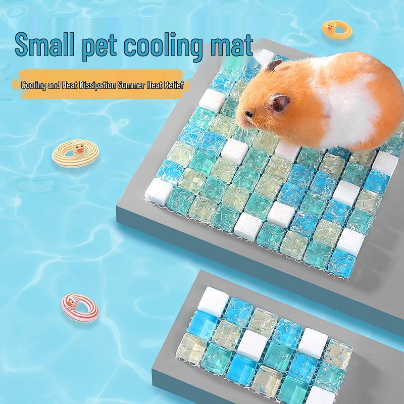 

Скидка для новичков: Охлаждающий ледяной коврик для хомяков и кроликов - Летнее облегчение от жары