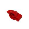 6Pcs Plastic Chicken Head Pointer Knob Effect Pedal Knobs Replacement Plastic Guitar Amplifier Knobs Easy to Use