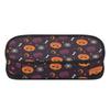 Pencil Bag Printed 300D Polyester Easy Open Zipper with Mesh Storage Layer Removable Divider and Pen Holders for Classroom Use