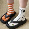 Funny Socks Funny Gifts Autumn And Winter Middle Tube Boneless Seam Head Socks New Year Gift Christmas Gift