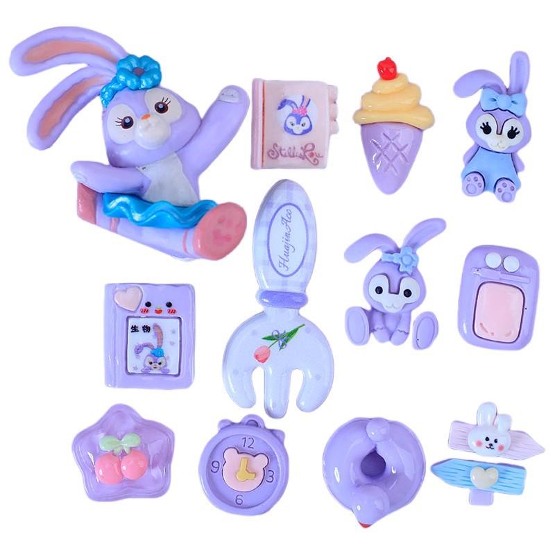 Xiaohongshu-Style Shoe and Hair Accessories: Hole Shoes Decorations, Hair Clips, Ties, Refrigerator Magnets
