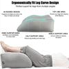 PVC Wedge Pillow Knee Cushion For Travel Camping Sleeping Foot Pillow Elevation Leg Pillows Portable Inflatable Leg Pillow