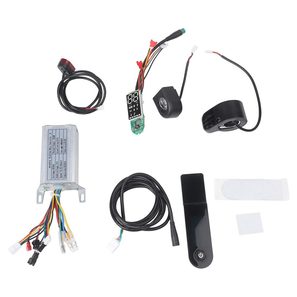 36V 350W Scooter Controller Set with Dashboard and Accelerator for E Scooter