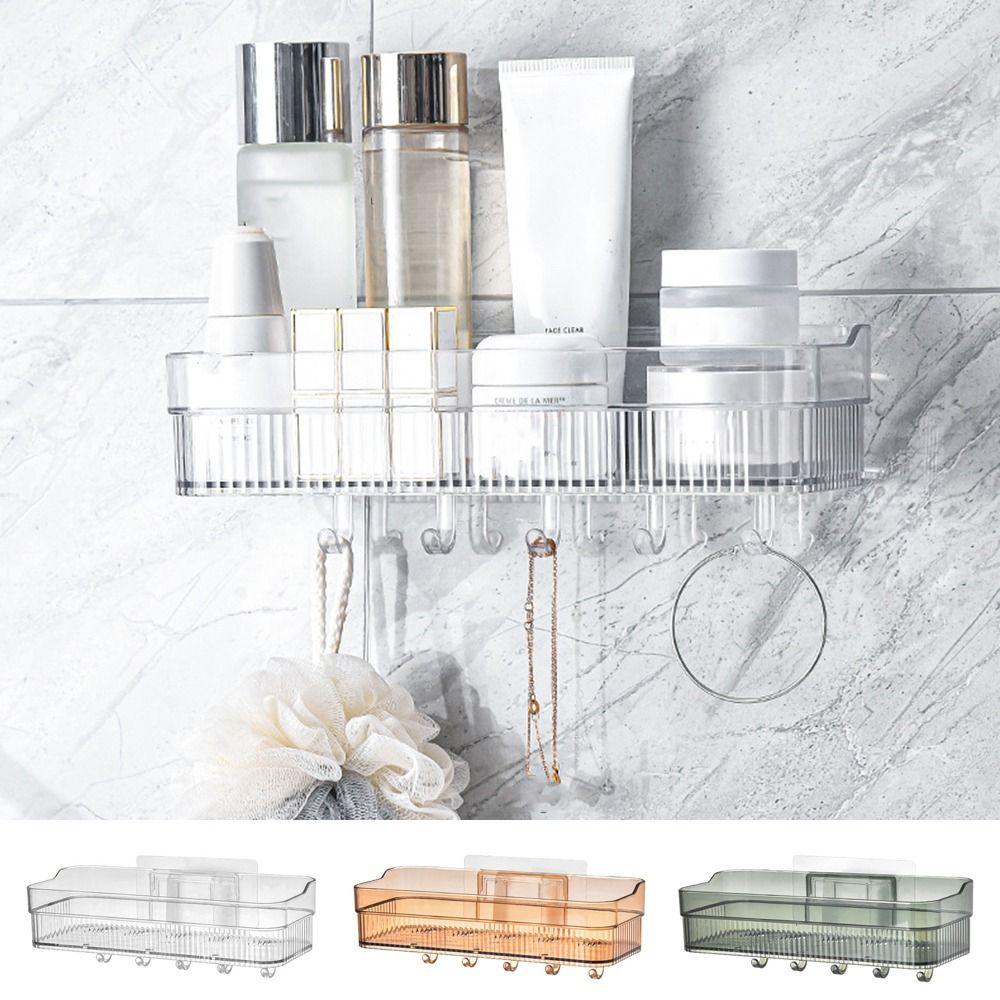 

Large Capacity Cosmetics Storage Holder Wall-mounted Cosmetic Organizer Bathroom