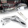 Motorcycle Chrome Cylinder Base Side Cover Moto Decor Accessories For Harley Softail Slim Heritage Custom Fat Boy EFI 2007-2017