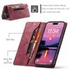 For iPhone 16 Pro Max Vintage Leather Flip Wallet Case with RFID Blocking Card Slot, Matte Retro Folio Cover for Women Men (4 Colors)