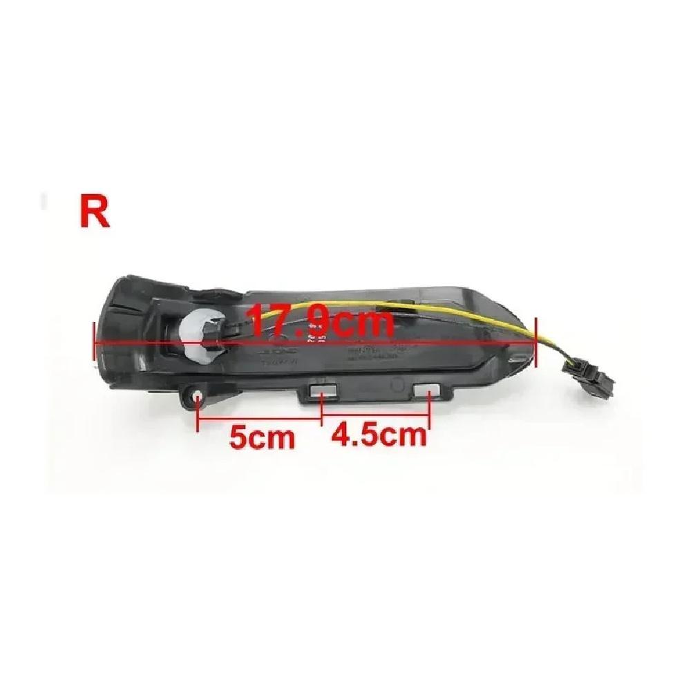 For MG ZS / Roewe RX3 Replacement Rearview Side Mirror Turn Signal Light Outer Wing Mirrors Lamp Shell