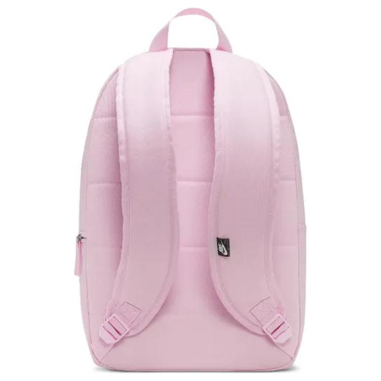 Nike Heritage Logo Zippered Fabric Backpack Unisex backpack Pink DC4244664