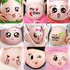 9PCS Cute Pregnancy Belly Stickers, Funny Maternity Decals with "I'M HUNGRY" & Face Patterns for Baby Shower
