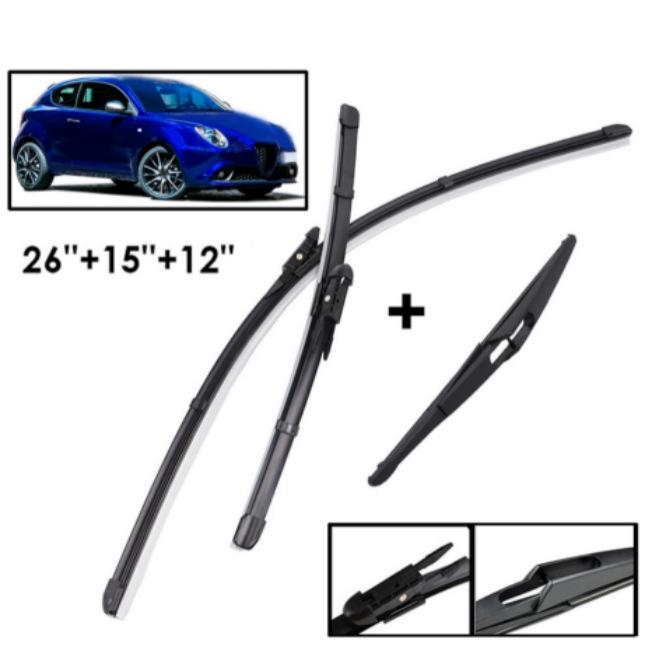 Alfa Romeo Mito 2008-2018 Front & Rear Wiper Blades