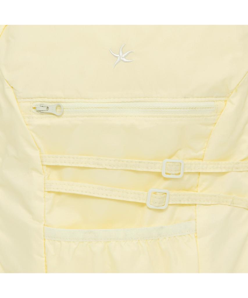 The Coldest Moment Tcm Belt Strap Nylon Backpack (Yellow)