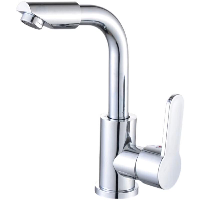 OEING Stainless Steel Square Basin Mixer Faucet