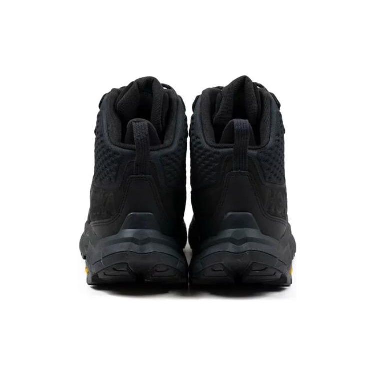 HOKA One One Anacapa Gtx Lace-Up Durable Waterproof Low-Top Outdoor Functional Shoes Unisex Shoes Black 1122017-BLACK