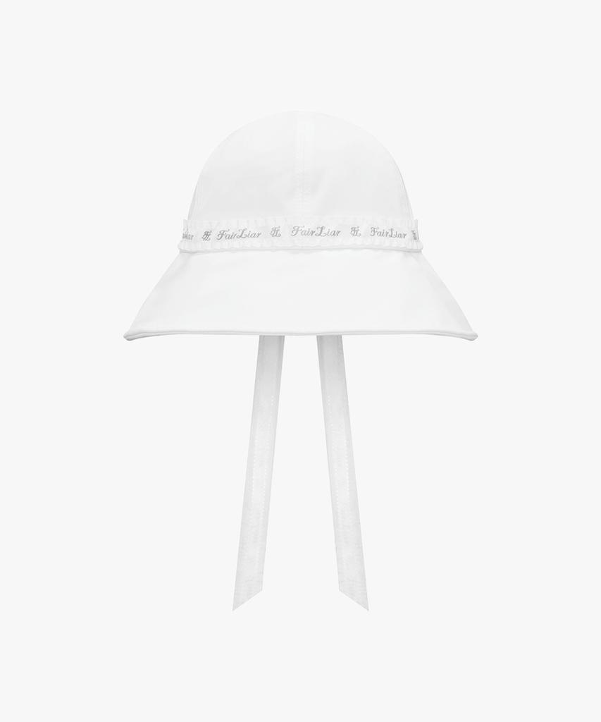 FAIRLIAR GOLF Frilled Hat (White)