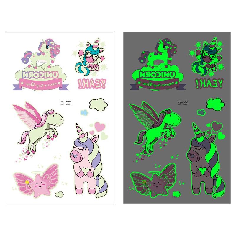 

Детская вечеринка, украшение для лица, макияж, татуировка, наклейка с изображением русалки, забавная временная татуировка, наклейка с переносом воды, 1 шт. 75*120mm