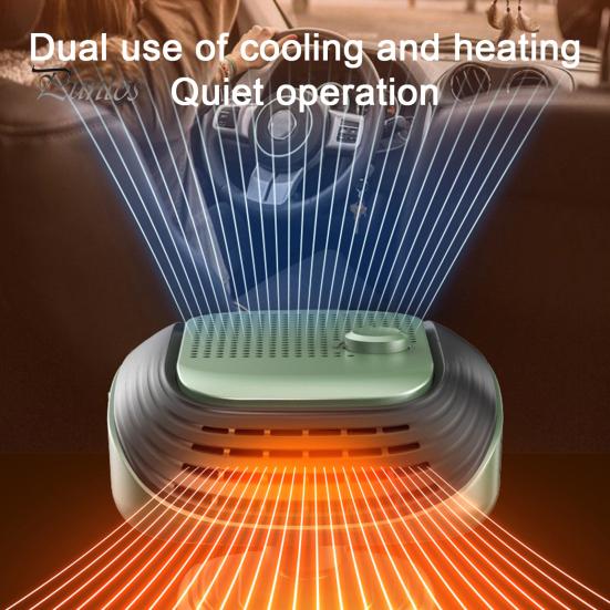 Car Heater for Vehicle Portable Car Heater Igniter 24V Windshield Defogger And Defroster 2-in-1 Heating Cooling Fan Fast Windshield Defrost =
