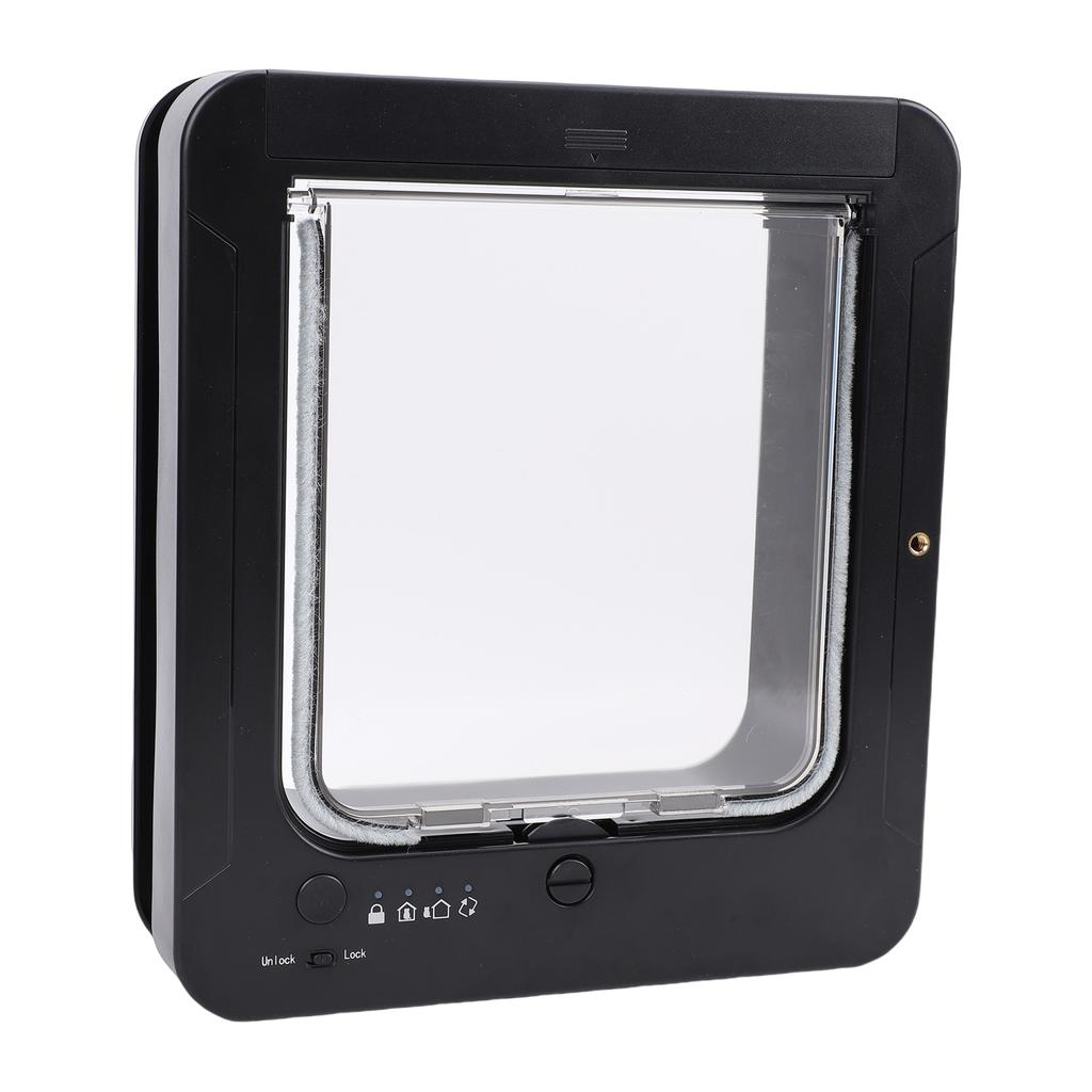 Inteligentne Drzwiczki dla Kota Inteligentny Automatyczny Czujnik Klapka dla Kota Brama dla Zwierząt Aktywowana Obrożą Wejście dla Psa Kota ze Zdalnym Sterowaniem